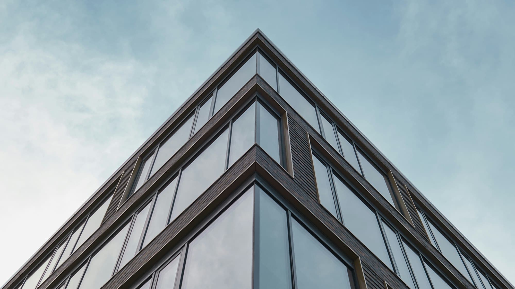 Modern commercial facade